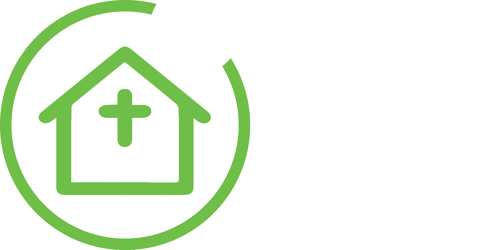 Partner logo White text